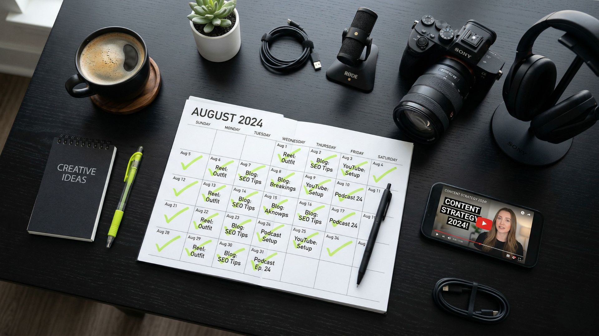 How to Create 30 Days of Content in Just 3 Hours (The Done-For-You Approach)